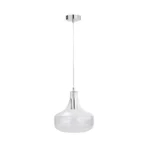 COLGANTE ARQUITECTONICO  CAMPANA CRISTAL TRANS