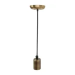CANDIL COLGANTE E-27 1.6MT T/SOCKET HIERRO