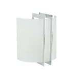 ARBOTANTE P/INTERIOR P/SOBREPONER PLATA/CRISTAL