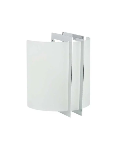 ARBOTANTE P/INTERIOR P/SOBREPONER PLATA/CRISTAL
