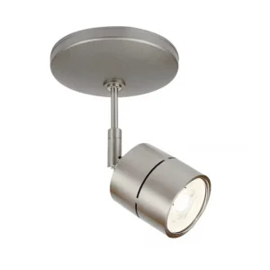 PROYECTOR P/TECHO 1 LUZ SATIN/CRISTAL