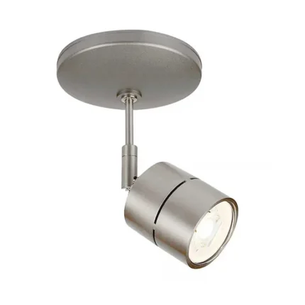 PROYECTOR P/TECHO 1 LUZ SATIN/CRISTAL
