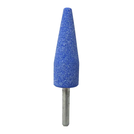 PUNTA MONTADA P/DESBASTE TIPO A-1 3/4" AZUL