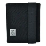 CARTERA 3 PLIEGUES NYLON NEGRA C/VELCRO VICTORINOX