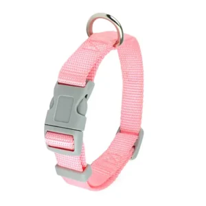 COLLAR AJUSTABLE C/BROCHE PLASTICO CH 10K ROSA