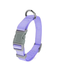 COLLAR AJUSTABLE C/BROCHE PLASTICO CH 10K MORADO