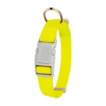 COLLAR AJUSTABLE C/ AGUA P/PERRO MED 20KG AMARILLO