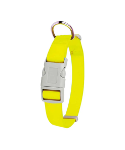 COLLAR AJUSTABLE C/ AGUA P/PERRO MED 20KG AMARILLO