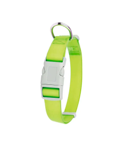 COLLAR AJUSTABLE C/ AGUA P/PERRO MED 20KG VERDE