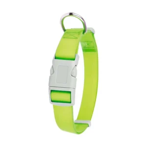 COLLAR AJUSTABLE C/ AGUA P/PERRO MED 20KG VERDE