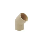 CODO CPVC DE 38 MM. 1 1/2" X 45 IUSA