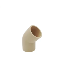 CODO CPVC DE  38 MM.   1 1/2" X 45  IUSA
