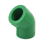CODO A 45 DE 20 MM 1/2" PPR VERDE IUSA