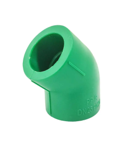 CODO A 45 DE 25 MM 3/4" PPR VERDE IUSA