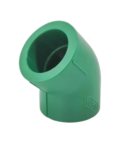 CODO A 45 DE 32 MM 1" PPR VERDE IUSA