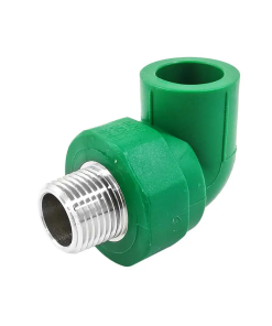 CODO A 90 C/ROSCA MACHO DE 20 MM X  1/2" PPR IUS