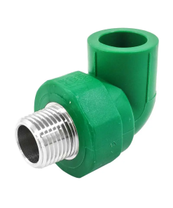 CODO A 90 C/ROSCA MACHO DE 25 MM X  3/4" PPR IUS