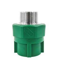 CONECTOR MACHO DE  25MM X 3/4" PPR IUSA