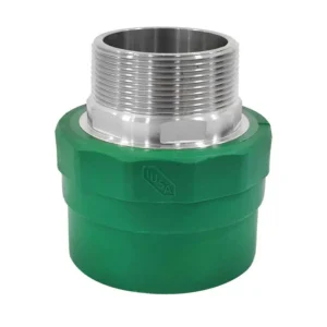 CONECTOR MACHO DE  63 MM X 2" PPR IUSA