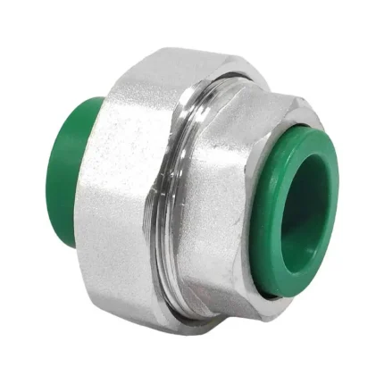 TUERCA UNION DE 20 X 20 MM    1/2" X 1/2" PPR IU