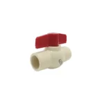 VALVULA DE BOLA CPVC 3/4" CTS 19 MM IUSA