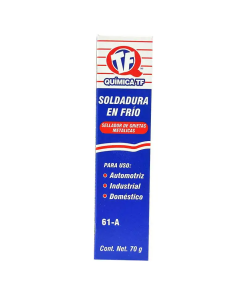 SOLDADURA EN FRIO P/FISURAS 70 G TUBO QUIMICA TF