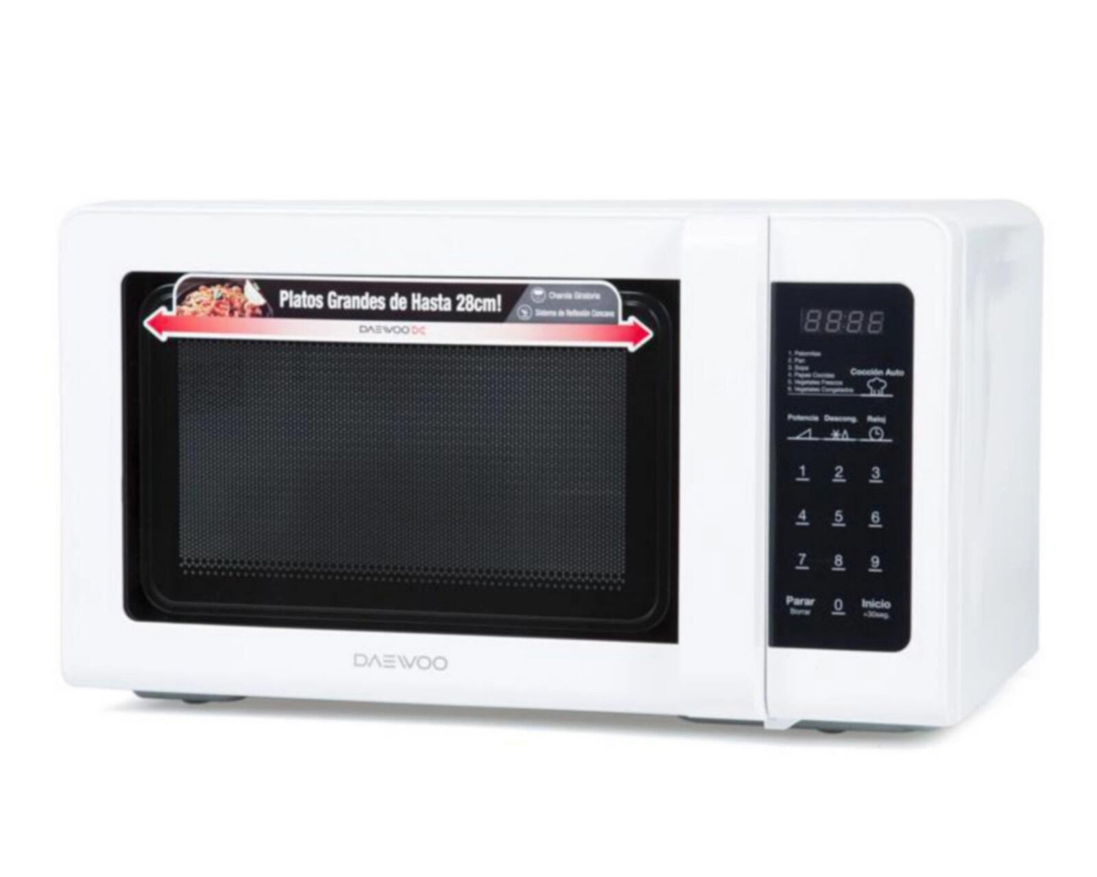 Microondas daewoo kor 662w 7p pm 6228183 - Image 2