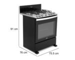 Estufa whirlpool de piso 30 pulgadas con 6 quemadores de gas wfr3100b pm 6257793 - Imagen 2