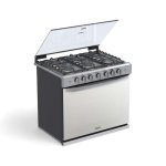 Estufa whirlpool de empotre 30 pulgadas con 6 quemadores de gas wer5100s pm 6392063