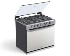 Estufa whirlpool de empotre 30 pulgadas con 6 quemadores de gas wer5100s pm 6392063