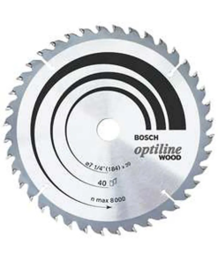 DISCO 7 1/4" X 5/8" 40 DIENTES ATB           BOSCH