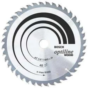 DISCO 7 1/4" X 5/8" 40 DIENTES ATB           BOSCH