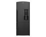Refrigerador mabe rmb520ijmrp0 bottom mount 19 pies negro pm 6426653