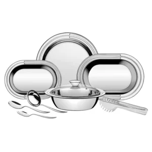 JGO PARA SERVIR 8 PZAS  CICLO A/INOX TRAMONTINA