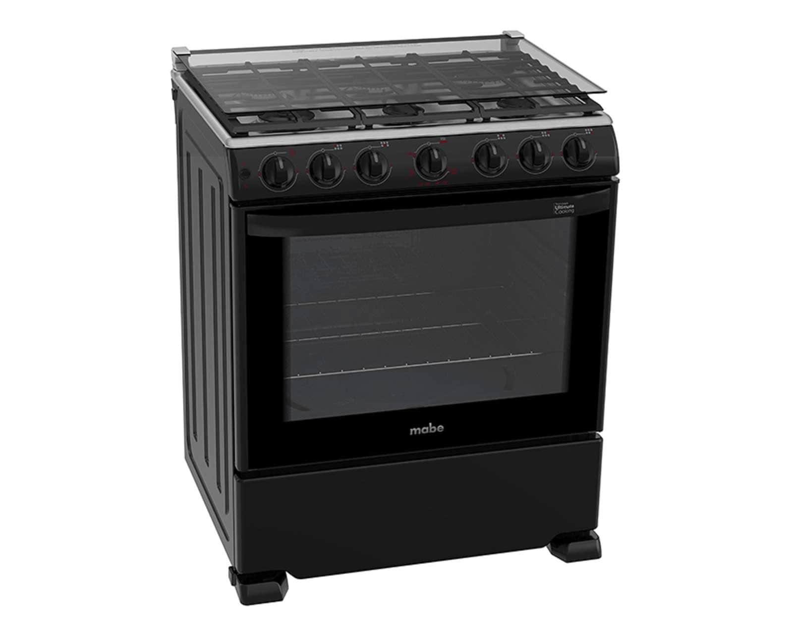 Estufa mabe de piso 30 pulgadas 6 quemadores de gas em7656cfin0 pm 6489913