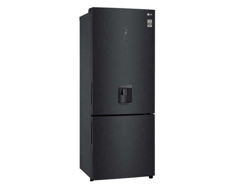 Refrigerador LG Bottom Mount 17 Pies Negro GB45SPT – Diseño premium y funcionalidad superior