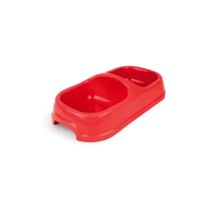 PLATO DOBLE PARA PERRO CHICO 200ML AKSI