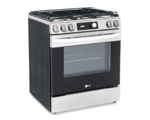 Estufa lg de piso 30 pulgadas con 5 quemadores de gas lrgl5841s pm 6578163