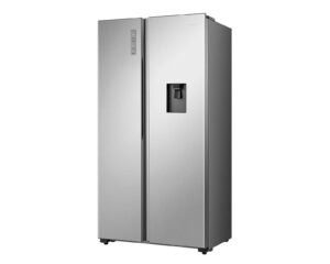 Refrigerador hisense side by side 18 pies plata rs19n6wcx pm 6592583