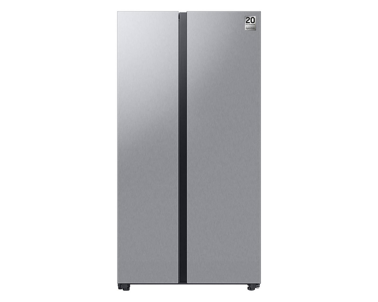 Refrigerador Samsung Side by Side 28 Pies Plateado RS28CB70NAQLEM – Espacio extra y elegancia en tu cocina