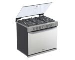 Estufa whirlpool de empotre 30 pulgadas con 6 quemadores de gas wer3000d pm 6595923