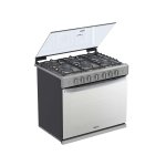 Estufa whirlpool de empotre 30 pulgadas con 6 quemadores de gas wer3000d pm 6595923
