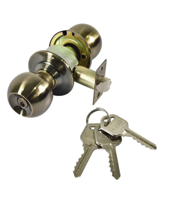 CERRADURA POMO CILINDRICA ENT/REC L/ANT DEXTER