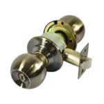 CERRADURA POMO CILINDRICA BAÑO L/ANTIGUO S/LLAVE