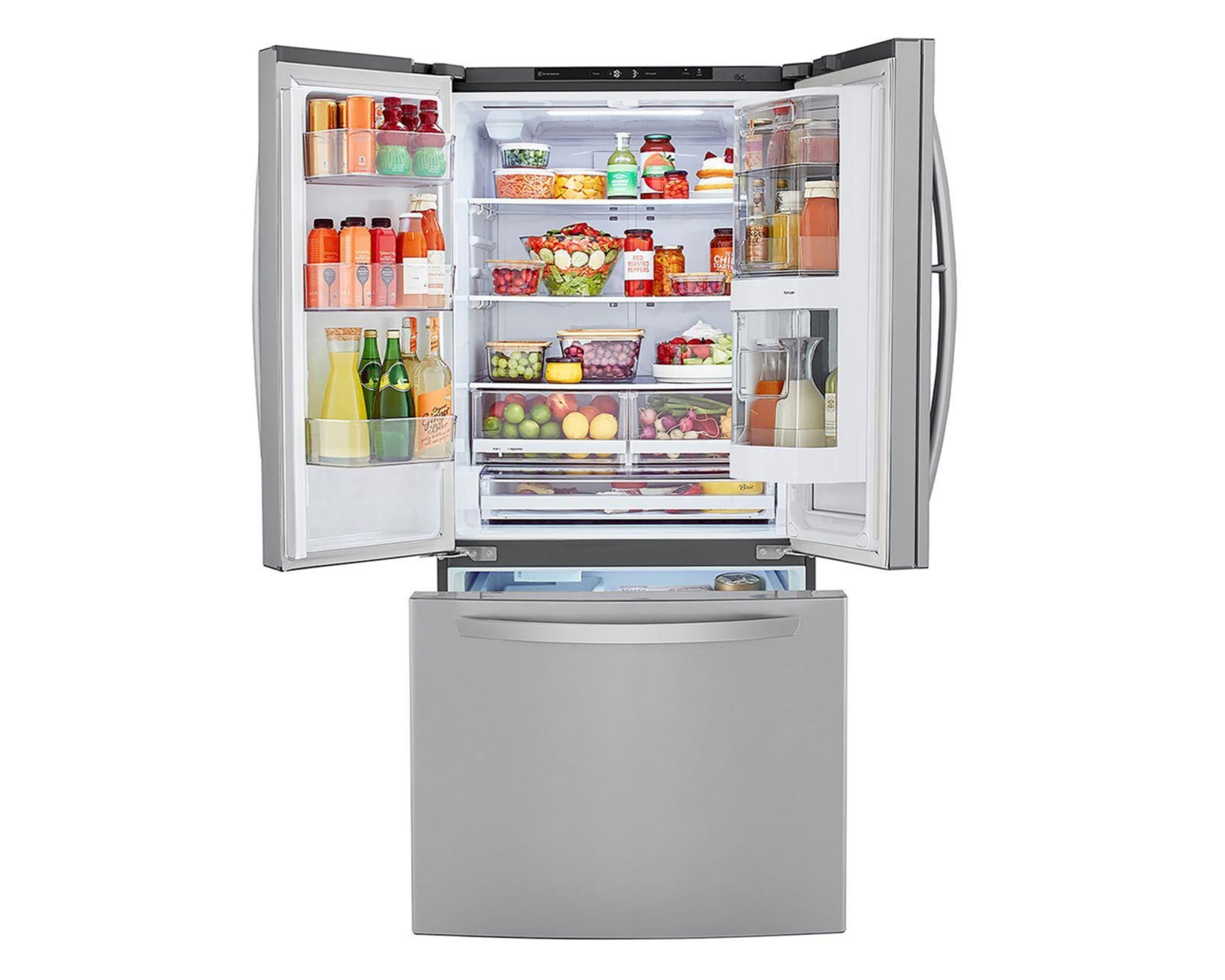 Refrigerador LG French Door 25 Pies Plateado GM25BQSASTFMXM – Elegancia y tecnología avanzada - Image 3