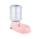 BEBEDERO AUTOMATICO P/MASCOTA GDE ROSA AKSI