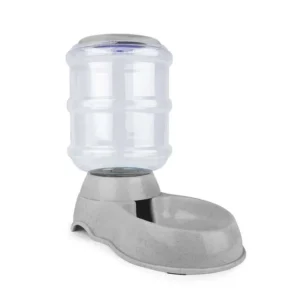 ALIMENTADOR AUTOMATICO MASCOTAS GDE GRIS AKSI