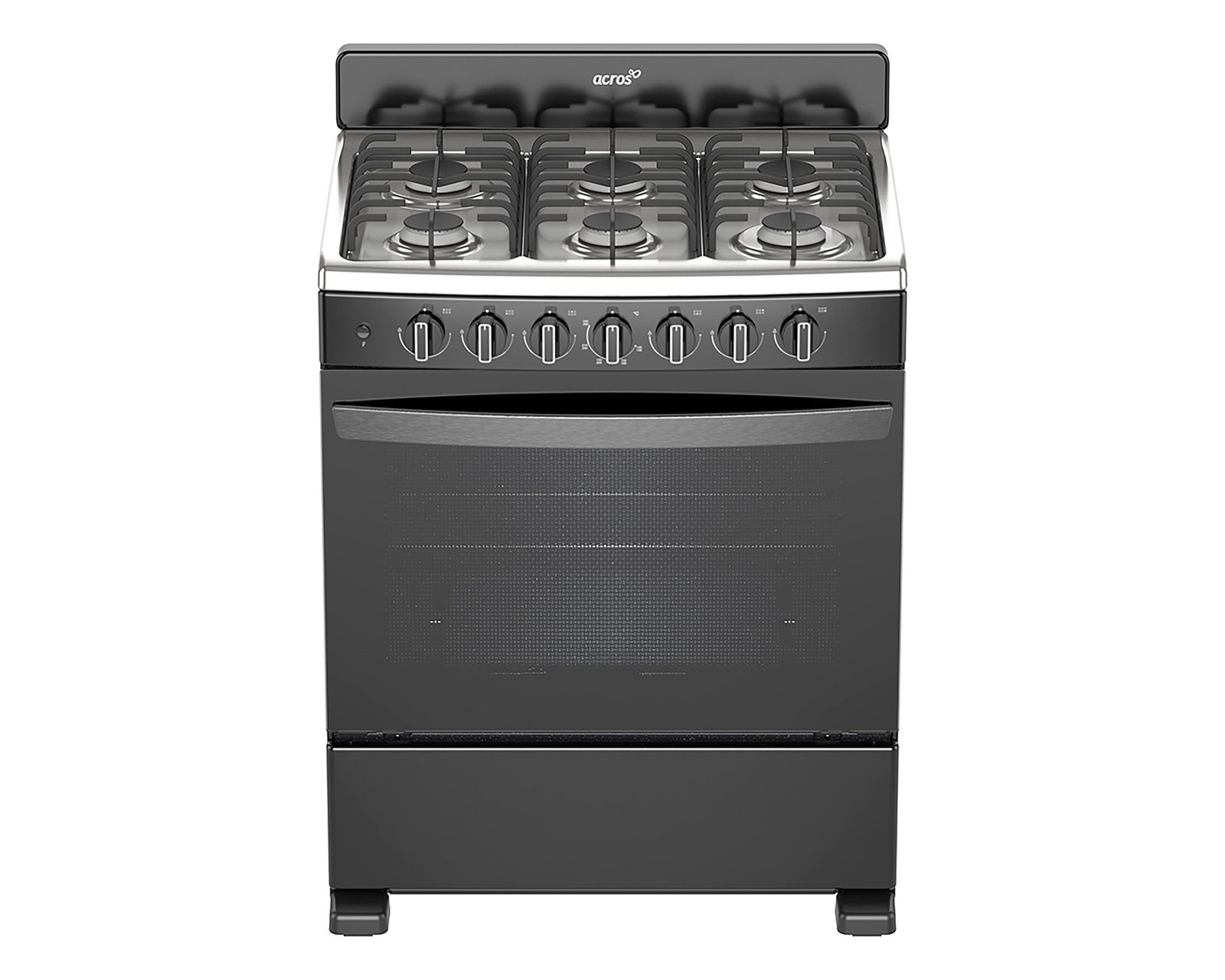 Estufa acros de piso 30 pulgadas con 6 quemadores de gas afr4112b pm 6636893