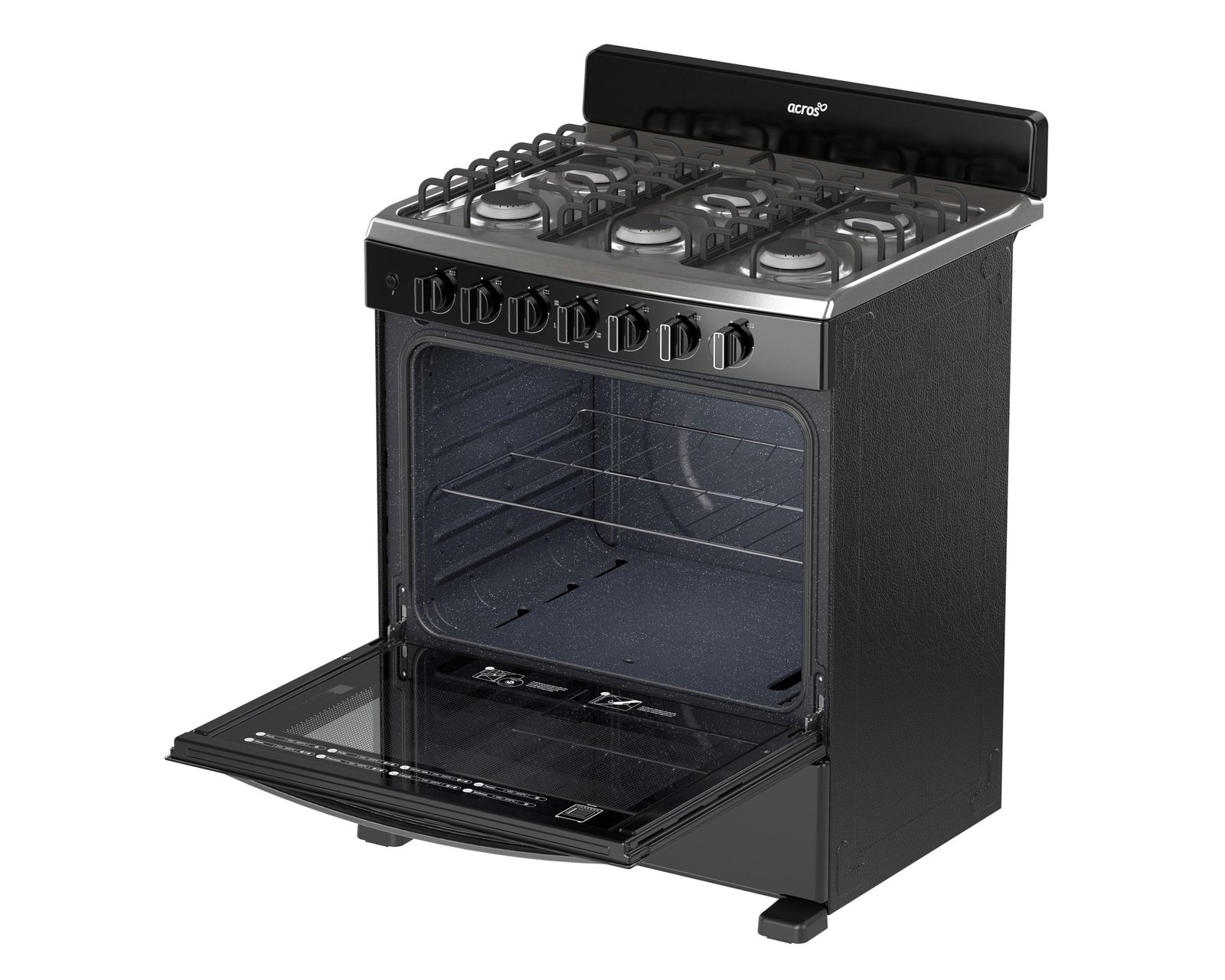 Estufa acros de piso 30 pulgadas con 6 quemadores de gas afr4112b pm 6636893 - Image 3