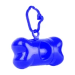 DISPENSADOR DE BOLSAS PARA PERRO - 2 PZAS, AZUL